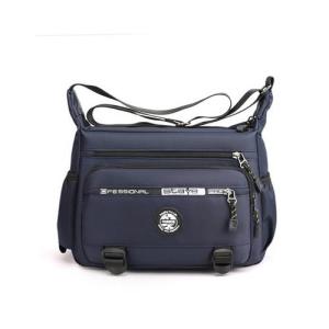 Fashion Mens Shoulder Bag Premium Large Capacity Crossbody Bag Messenger Bag Anti-Theft Waterproof Business Casual Bag