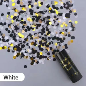 Hand Twist Macaron Color Birthday Wedding Opening party Petal Spray Flower cone Celebration supplies噴花筒小禮炮