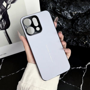 เคสสำหรับ OPPO Reno 14 Pro Reno14 5G Reno14 Pro 5G Reno13 Pro 5G Reno 13 Pro ชุบธรรมดาคอปกเคสโทรศัพท์สีเทาเงินหรูหราฝาครอบปลอกกันกระแทกรวมทุกอย่าง
