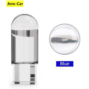 【 Ann-Car 】1PC COB T10 12V LED W5W WY5W LED Car Dome Light Car Door Light Car Boot Light ไฟส่องป้ายทะเบียน (สีขาวน้ำแข็งสีฟ้าสีฟ้าสีส้มสีเขียวสีชมพูสีแดง)