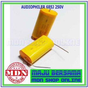 Elco Audiophiler 685 - Kapasitor 6.8 Uf 350v - Kapasitor Tweeter 2 pcs