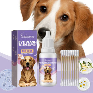 YEGBONG Eye Wash Drop for Dogs Tear Stain Remover Relieve Itching Irritation Eye Droppings Cleaning Deodorizing Pet Eye Cleaning Liquid Tear Remover Herbal Formula Pet Eye Drops Dog Pet Tear Marks Cleaning Pure Plant Mild Deodorizing And Itching Safe
