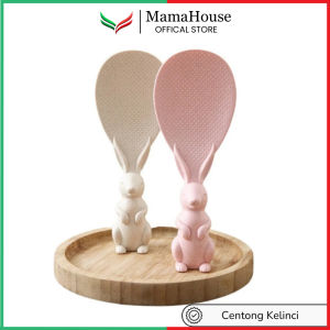 [MHS] Sendok Centong Nasi Berdiri Bentuk Kelinci Unik Lucu