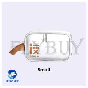 FLYBUY stock no.MMM Solid Color Makeup Bag Fashion Square Bag Waterproof Cosmetic bag