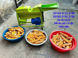 Bán Máy Tẽ Ngô Loại Tách 1 lần Nhiều Bắp Tại Sơn La - Máy Tách Hạt Bắp Siêu Khỏe