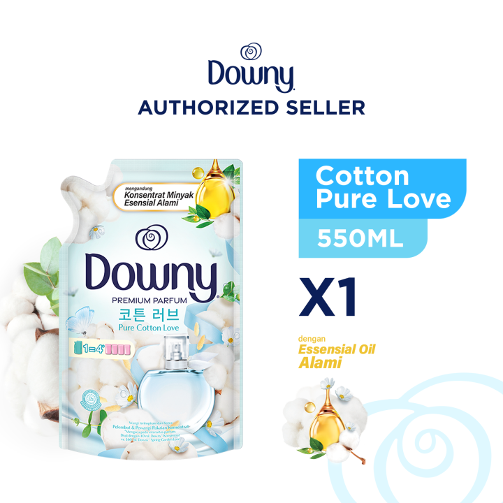 Downy Pelembut dan Pewangi Pakaian Konsentrat Cotton 550ml / Laundry Softener