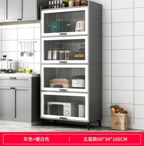 ชั้นวางของ ครัว ชั้นวางไมโคเวฟ ชั้นวางของเอนก ชั้นเหล็กวางขอ ชั้นวางของ 4ชั้น ชั้นวางคร่อมไมโครเวฟ ชั้นวางของ ชั้นวางอเนกประสงค์ ปรับ