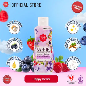 [BPOM] VIVA UV-HYA Bright Body Lotion Serum | with UV Filter HA and Natural Extract Brightening Glowing Whitening Nourish Nourishing Smooth Skin Hand and Body Promo Bestseller Sun Protection White Firming Promo Dry Skin - 185ml