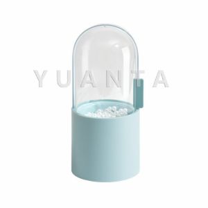 YUANTA กล่องเก็บแปรงแต่งหน้า มีลูกปัดมุขแถม กล่องเก็บของตั้งโต๊ะ makeup brush storage box