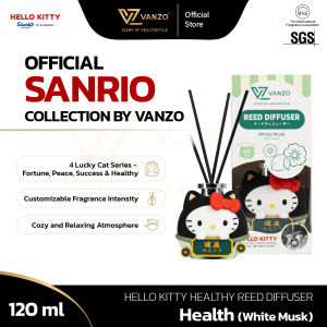 VANZO Hello Kitty Healthy Reed Diffuser - Health / White Musk (120ml)