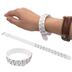 DBP1099 Soft Adjustable Bangle Jewelry Wrist Sizer Measure Ring Bracelet Sizing Wristlet Watch Sizer Measuring Circle Measuring Tool Bracelet Sizer
