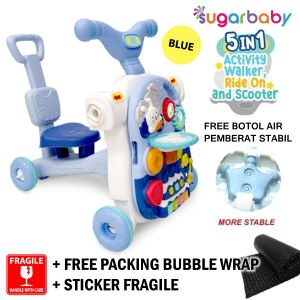 Sugar Baby Mini Car Baby Walker | Sugarbaby Push Walker Alat Bantu Jalan Bayi dengan Botol Pemberat