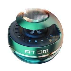 Nước Hoa Ô Tô Nước Hoa Atom Cao Cấp Chạy năng lượng Mặt Trời xoay quạt tỏa hương khắp nội thất xe