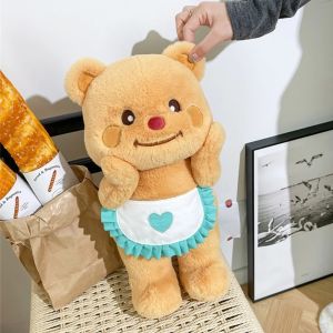 【New】Plush Butter Bear Plush Doll Gift Butter Bear Bear Pillow Cartoon Butter Bear Toys35CM/45CM/55CM