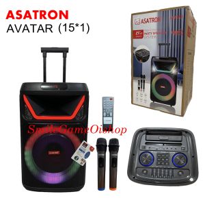 speaker asatron avatar 15 inch  professional party speaker system