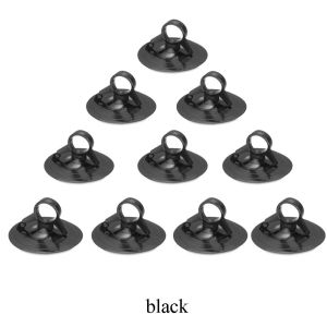 OPEAREY 10PCS PVC Bathroom Supplies Kitchen and Home Suction Cup Wall Hanger Hook Sucker