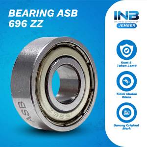 Laker Bearing 696 ZZ ASB INB Original ASB INB JEMBER