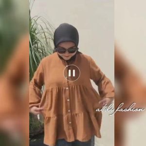 Tunik Crinkle Airflow / Tunik Hijabers