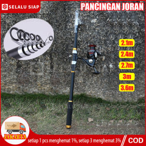 (dalam Stok Dikirim Dari Jakarta) 2.1m 2.4m 2.7m 3m 3.6m 5 Lapisan Kekokohan JORAN PANCING IKAN LAUT / ALAT PANCING IKAN / FISHING ROD / PANCINGAN JORAN / PANCINGAN BELUT / PANCINGAN IKAN / ALAT TANGKAP IKAN / BAIT CASTING JORAN / JORAN MURAH