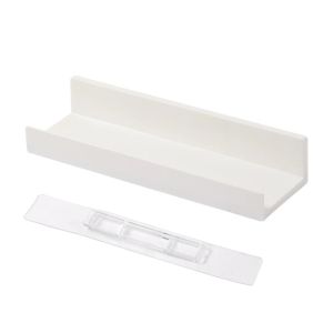 ROLL ABS Bathroom Shelf Wall Mounted Self Adhesive Wall Organizer No-drill Shower Storage Rack Kitchen Bathroom