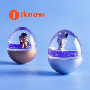 I know Astronaut Spaceman Liquid Quicksand Roly Poly Tumbler Toy Wobbler Creative decompression Wobbling Toy