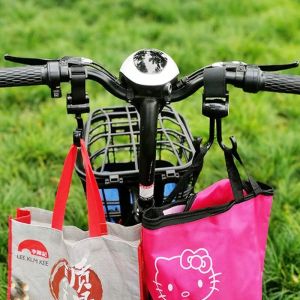 1Pcs Motorcycle Front Hook Electric Bike Front Universal Battery Car Punch-free Hook Stroller Storage Hook-p2442