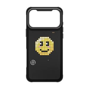 Smart LED Pixel Phone Case with Foldable Stand for iPhone 18 Pro Max 17promax 18Pro 17 Pro DIY Custom Animated Text Pattern Shockproof