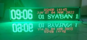 Jadwal Sholat 40x200cm Mix Warna Wifi Android