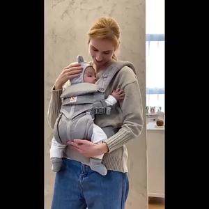 Egobaby 360 Omni Baby Carrier Cotton Breathable Ergonomic Backpacks Holder Shoulder Waist Belt Sling Suspenders