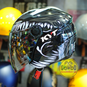Mũ bảo hiểm 3/4 đầu 2 Kính Royal M268 tem KYT Nhiều màu Helmet
