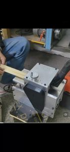btnx Benchtop Planer with Spiral Blade and Dust Collection - AC 220V 100mm Woodworking Thickness Planer M2Y9R