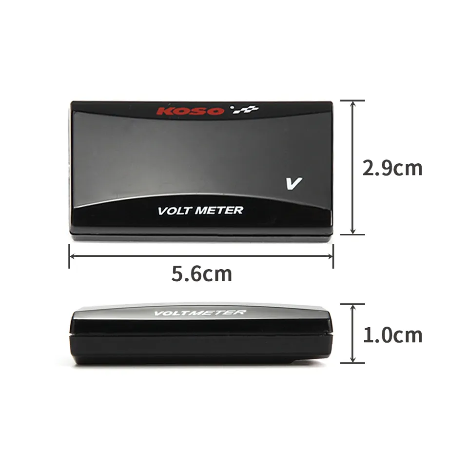 Universal KOSO Voltmeter Thermometer Temperature Indicator - Delta - View #5