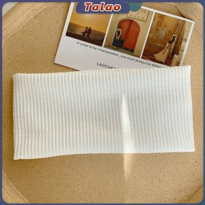 Talao Sports Fashion Headband Wash Face Casual Hair Band Colorful Knitted Elastic Headband