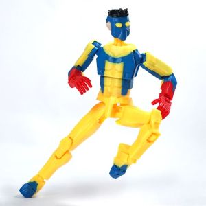 CANICE Dummy 3D Printed Action Figures Multi-Jointed Shapeshift Invincible 3.0 Superheroes Anime Mannequin Model Ornaments Gifts Invincible 3.0 Figures Collectible