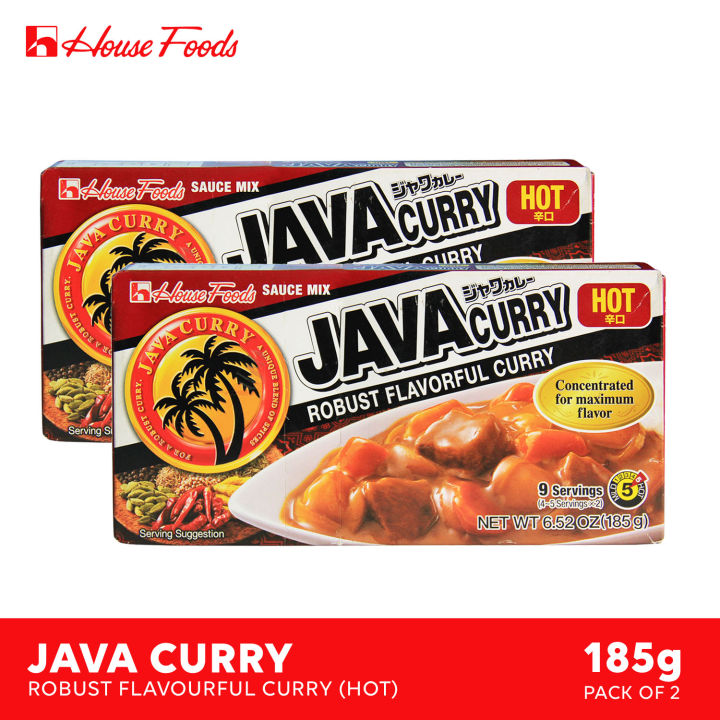 House Foods Java Japanese Curry Hot 185g (Bundle of 2) | Lazada PH