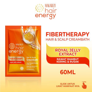 MAKARIZO Hair Energy CREAMBATH ALOE MELON KIWI ROYAL JELLY OLIVE Sachet
