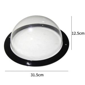 Teekland Pet Lookout Window Dog Fence Clear Window Upgrade Pets View with A Durable Acrylic Fence Window Wide Application for Dogs Cats