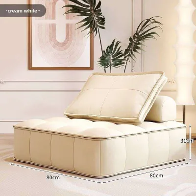 Lazy Sofa Can Lie Down And Sleep On Tofu Block Sofa Single Tatami Bed Rental Room Block Combination Small Sofa Sofa Chair