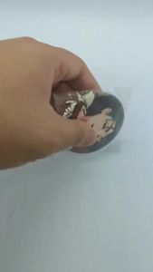 Alien Stage Badge Pin 4 Pcs Ivan Till Tinplate Round Button Glitter Print Anime Merch Designs Random From Six Series Collector Display Gift For Fans