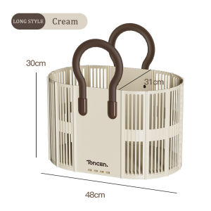 Handheld large capacity foldable laundry basket Home bathroom dirty clothes organizer Toy storage hamper