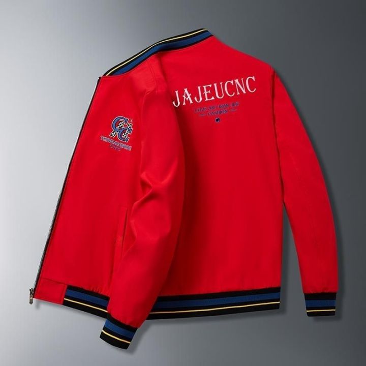 Fashion Brand Embroidered Jacket Men's Handsome Baseball Uniform Popular  High-End Casual Jacket Lazada PH