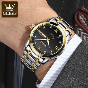 2022 Luminous Men For Watch Quartz Watch  Fashion Business Waterproof Calendar Display  100% OLEVS Authentic Swiss Watches