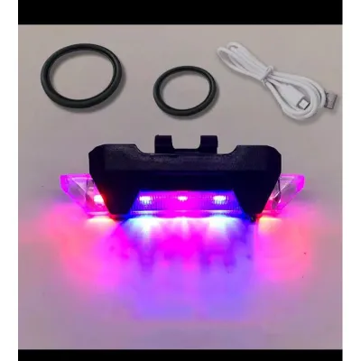 SASUMA Lampu Belakang Sepeda LED USB Rechargeable Anti Air Lampu Sepeda USB+Kabel cash