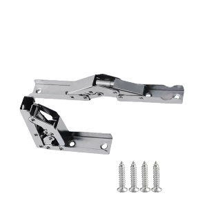 10 PCS Engsel Lipat 90 Derajat 6 Inch Engsel Bawah Pintu Lipat Bahan Baja Canai Dingin