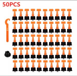 ชุดปรับระดับกระเบื้อง รุ่น CZTPQ 50 ชิ้น งานเรียบ ไม่สะดุด เสร็จไว ที่ปรับระดับกระเบื้อง ตัวช่วยปูกระเบื้อง ปรับระดับพื้น