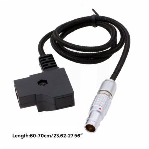 D Tap to 0B 2Pin Connector Sturdy Power Cable for Teradek Bolt Bond Viewfinders E2 F6 Camera Accessories Spare Part