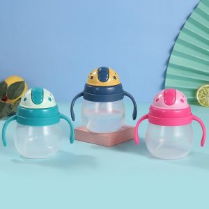 250ML Straw Cup for Baby Milk Cup for Kids Straw Cup Toddler Drop-Resistant Baby Feeding Cup