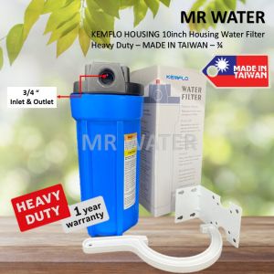 Kemflo Kfc34a 10" 10 inch Heavy Duty Outdoor Water Filter Housing Kfc Housing (Made in Taiwan)