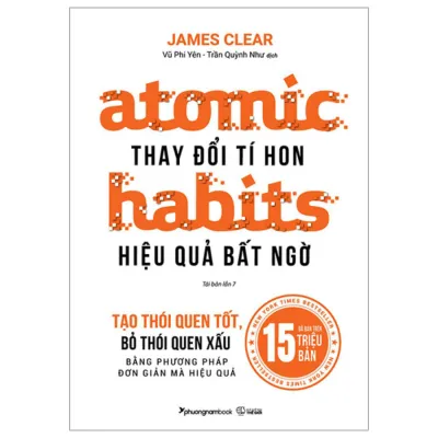 Sách - Atomic Habits - Thay Đổi Tí Hon Hiệu Quả Bất Ngờ (Tái Bản) - PNB
