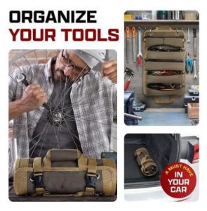 Toolsbag tas perkakas alat pertukangan Penyimpanan organizer